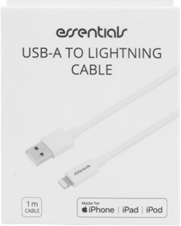 USB-A Lightning kabel